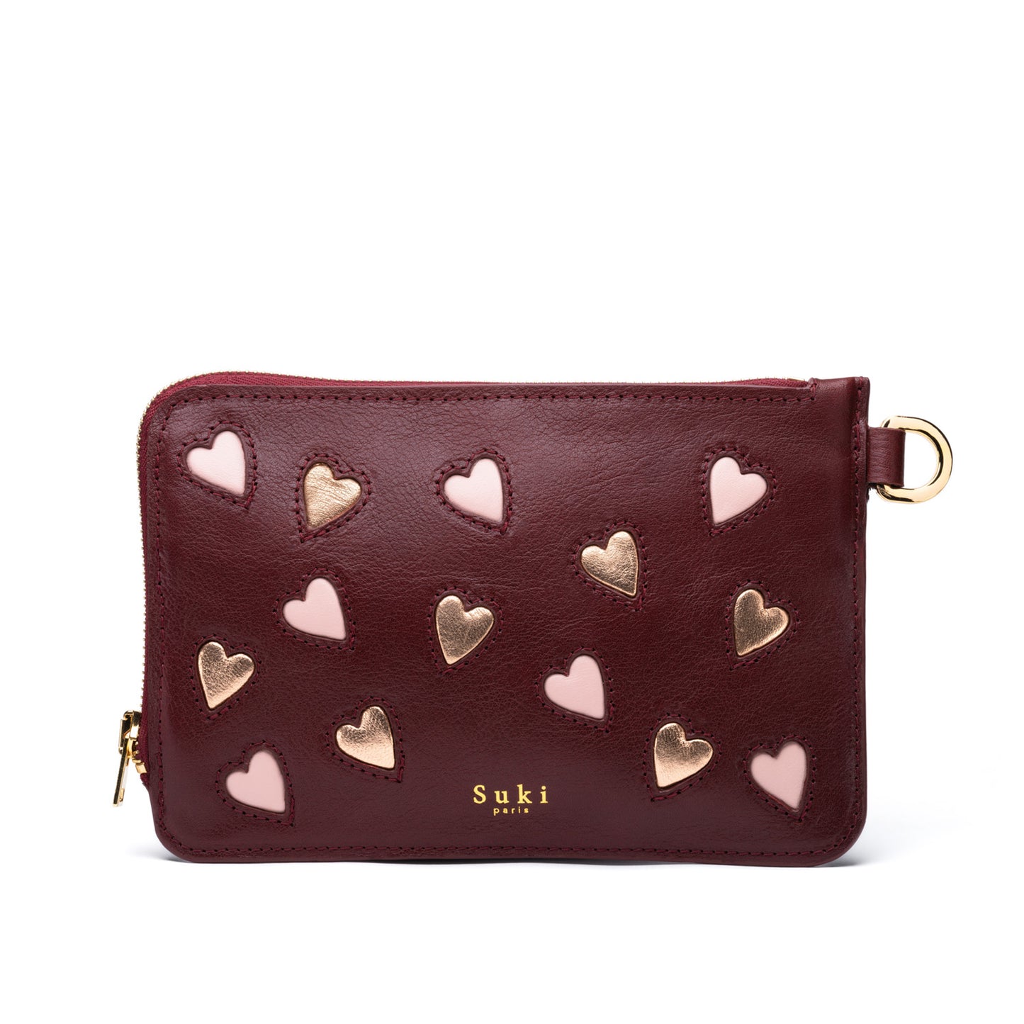 Pochette Frégate en cuir upcyclé Adapta. Article Made in France. Sac à main français. Accessoire de mode unique pour les coeurs addicts. Petite maroquinerie fantaisie made in France, maroquinerie artisanale confectionnées en série limité. Savoir-faire français, créateur parisien pour une mode engagée. Maroquinerie personnalisable.