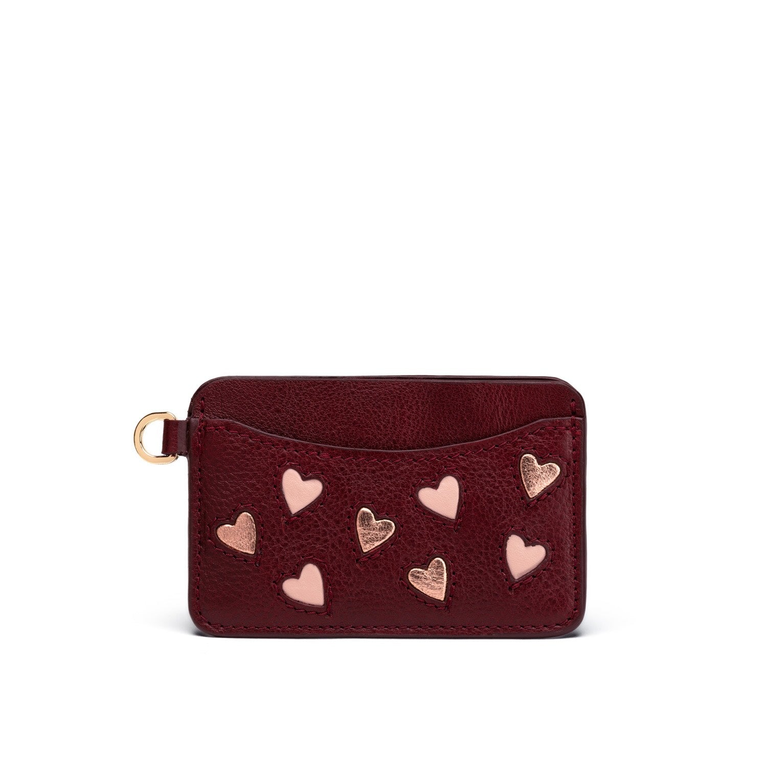 Découvrez notre porte-carte en cuir italien Amour. Artisanat parisien d'exception, design kawaii made in France. Qualité et engagement pour une mode locale et durable. Maroquinerie personnalisable, idéale pour un cadeau. Boutique créateur à Paris. Atelier DIY.