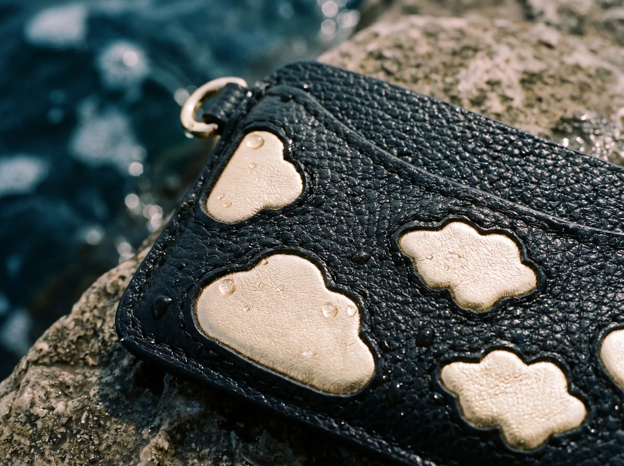Leather cases by Suki Paris — full-grain vegetable-tanned leather, atelier on rue Labie