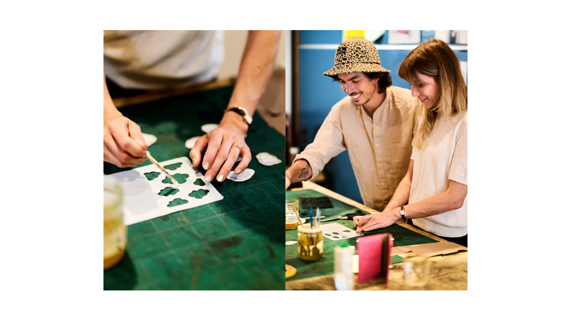 Atelier pochette passeport personnalisée DIY accessoire slow fashion durable 