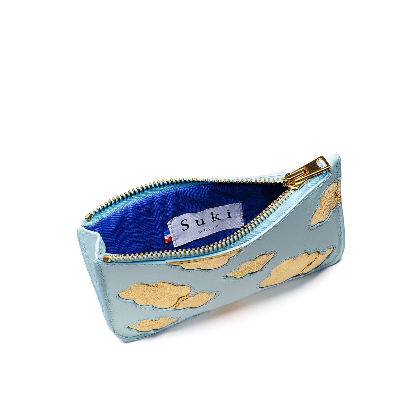 Petite maroquinerie créateur fabriquée à Paris. Portefeuille en cuir italien haut de gamme. Marqueterie fait-main, savoir-faire français made in France. Astucieux et compact. Confectionné en petite série. Upcycling et mode éco-responsable.