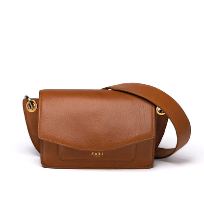 Handmade leather goods in Leather handbag made in France